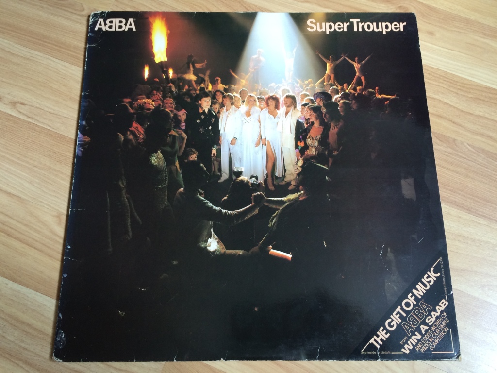 Super Trouper: I'm not too struck with this one. (I think the SAAB competition might be over, by the way.)